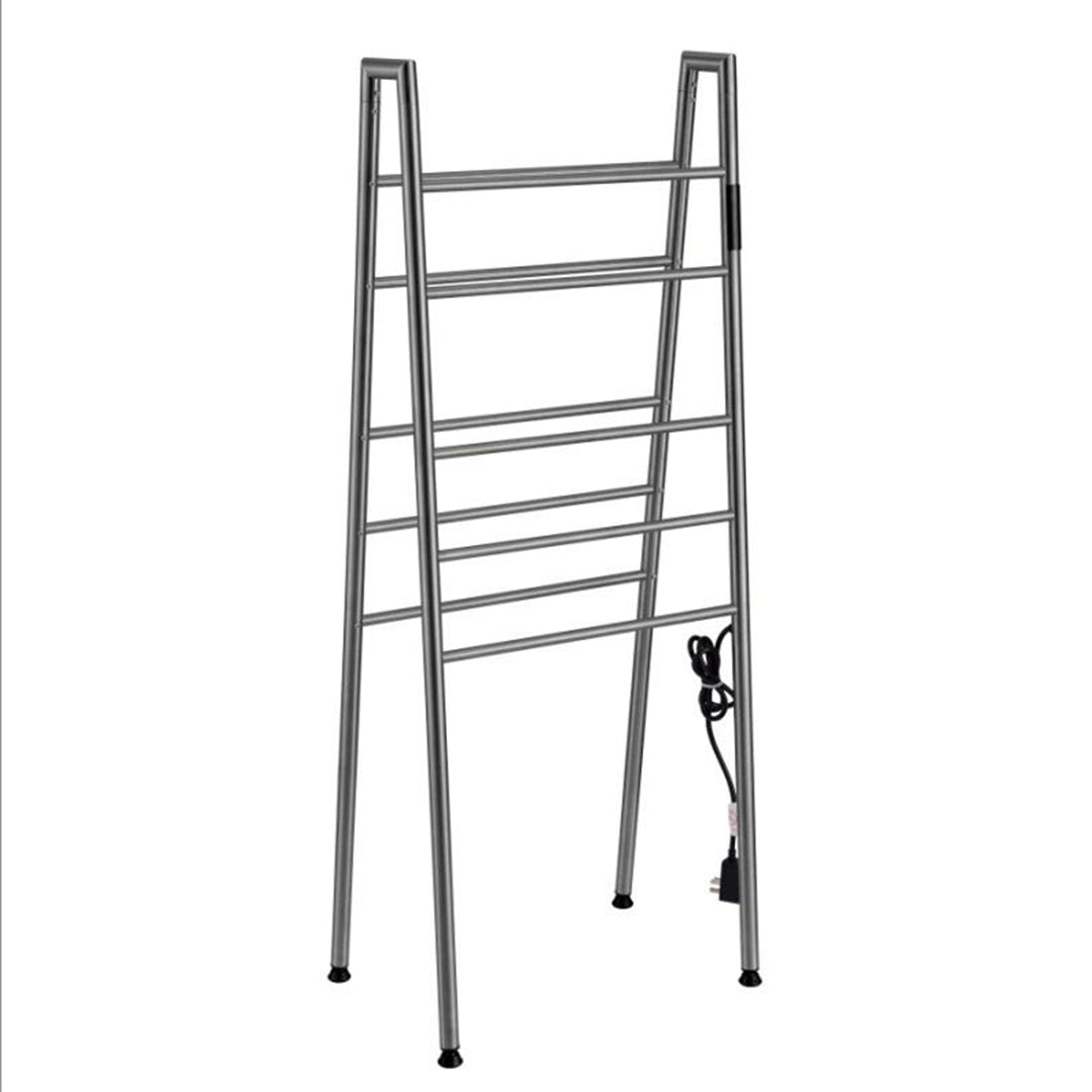 Freestanding Electric Heated Towel Rack with Digital Touch Control