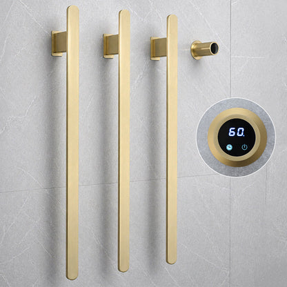 Luxury WiFi Heated Towel Rack – Hardwired Wall Mounted Electric Towel Warmer-3 Bars