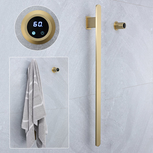 Smart Stainless Steel Heated Towel Rack Bathroom Towel Warmer – Single Bar