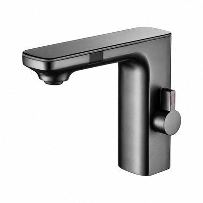 Touchless Automatic Sensor Bathroom Sink Faucet with Hot & Cold Control