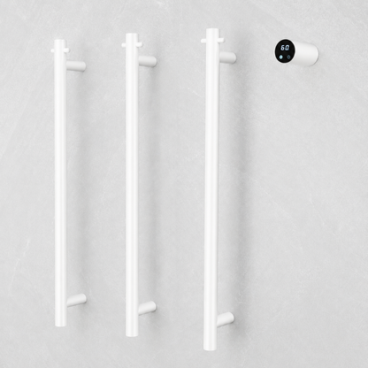 Luxury Smart Heated Towel Rack – Modern Wall Mounted Electric Towel Warmer with Digital Temperature Control