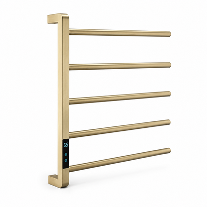 BathLivo 5 Bars Heated Towel Rack for Modern Bathrooms Towel Warmers