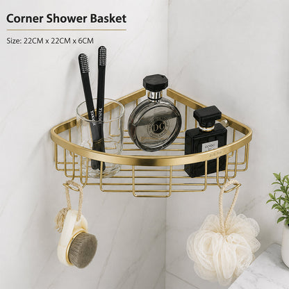 Stainless Steel Wall-Mounted Bathroom Hardware Set