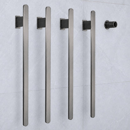 Smart Stainless Steel Heated Towel Rack Bathroom Towel Warmer -4 Bars