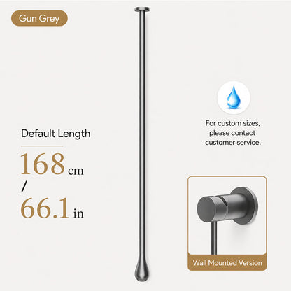 Customizable Ceiling-Mounted Bathroom Faucet with Hot & Cold Mixer