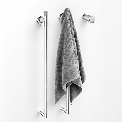 Minimalist Bathroom Towel Warmer Concealed Heated Towel Rack 2Bars