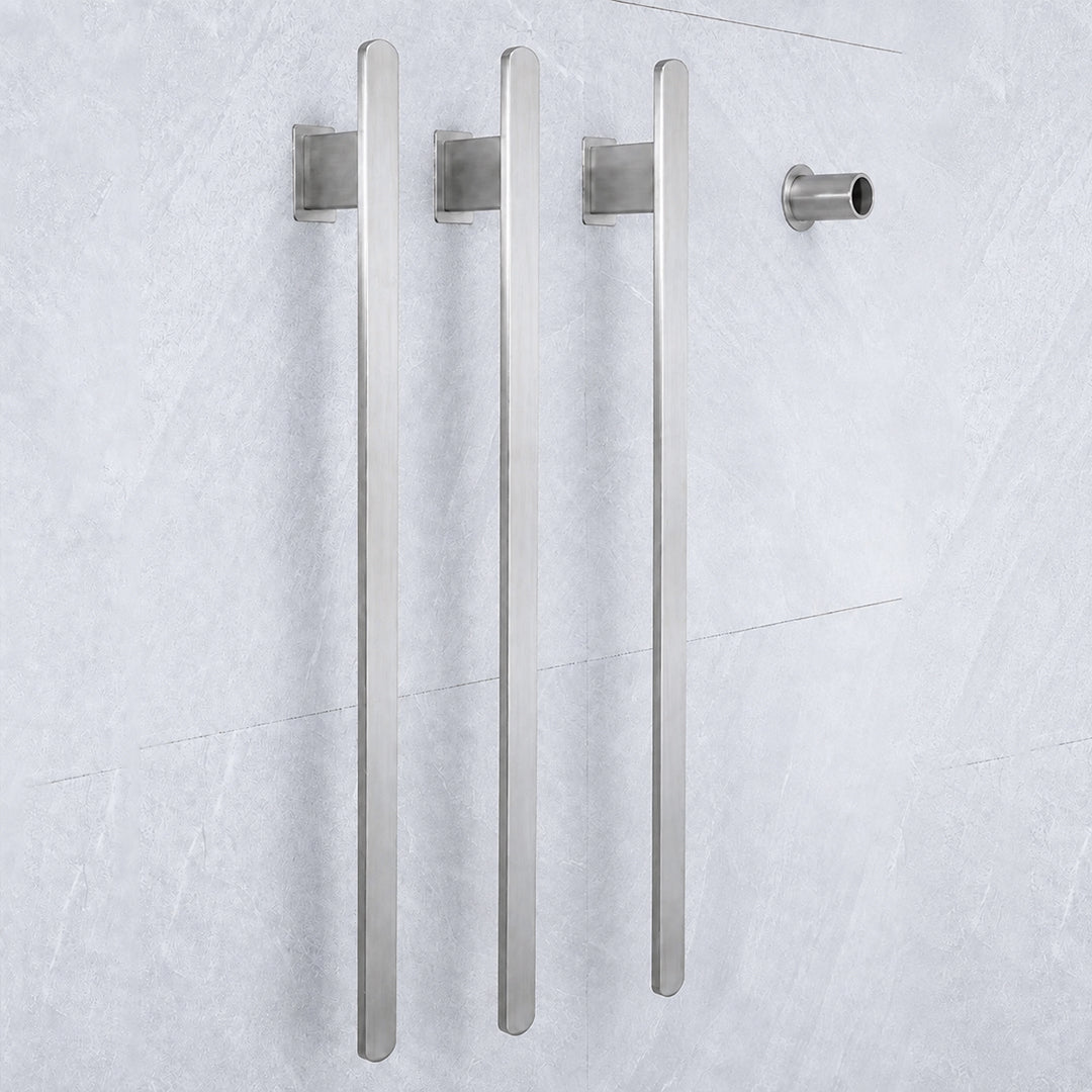 Smart Stainless Steel Heated Towel Rack Bathroom Towel Warmer – 2 Bars/ 3 Bars