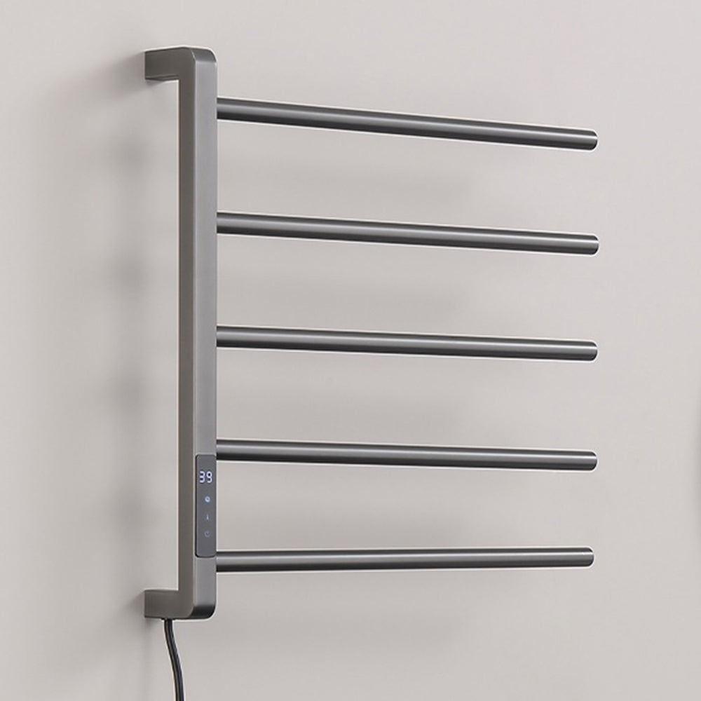 BathLivo 5 Bars Heated Towel Rack for Modern Bathrooms Towel Warmers