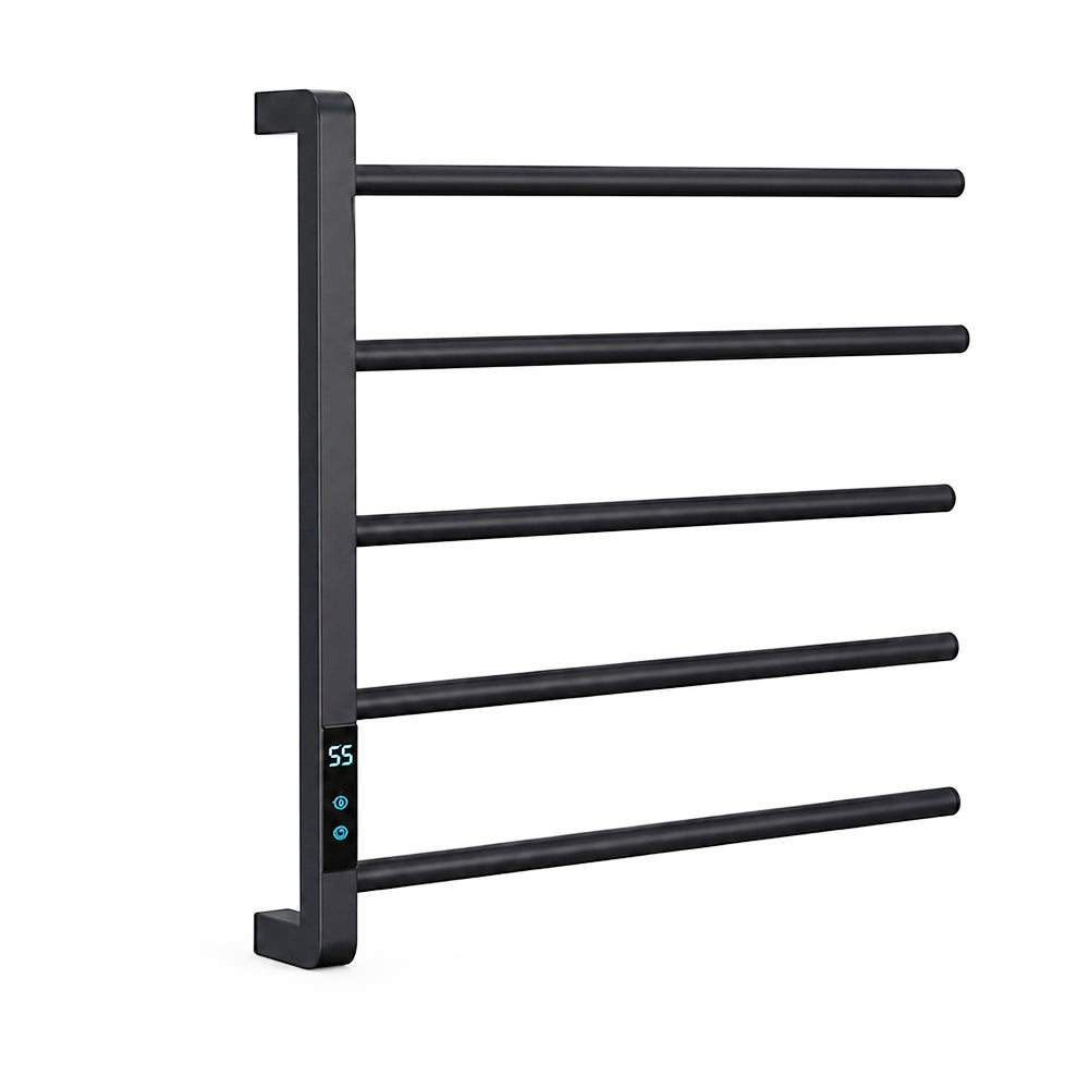 BathLivo 5 Bars Heated Towel Rack for Modern Bathrooms Towel Warmers