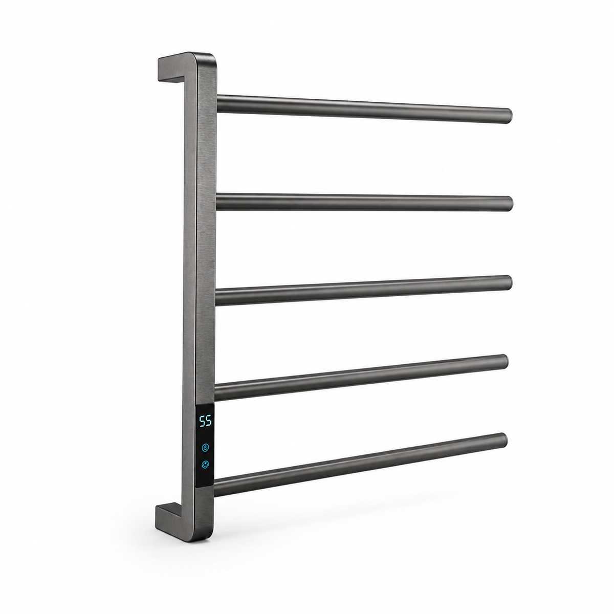 BathLivo 5 Bars Heated Towel Rack for Modern Bathrooms Towel Warmers